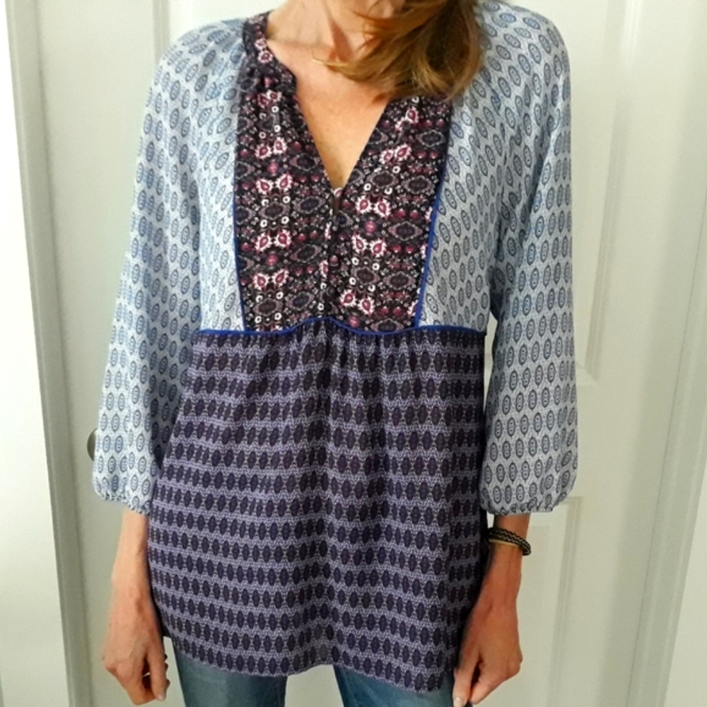 A flowing boho top